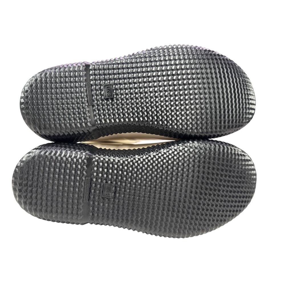 Hunter Original Slipper Snow Boot Womens 10 Insulated Foldable Cuff White Willow - Picture 8 of 12